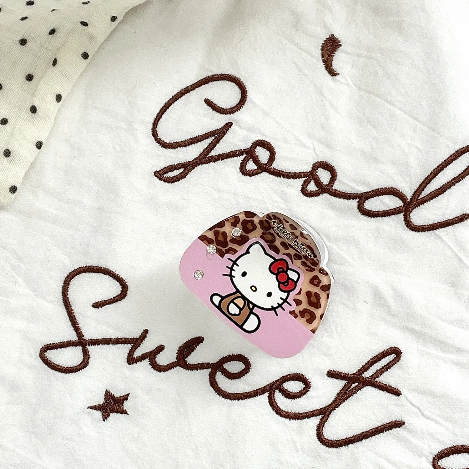 Заколка для волос Hello Kitty акриловая Sanrio — фото 4