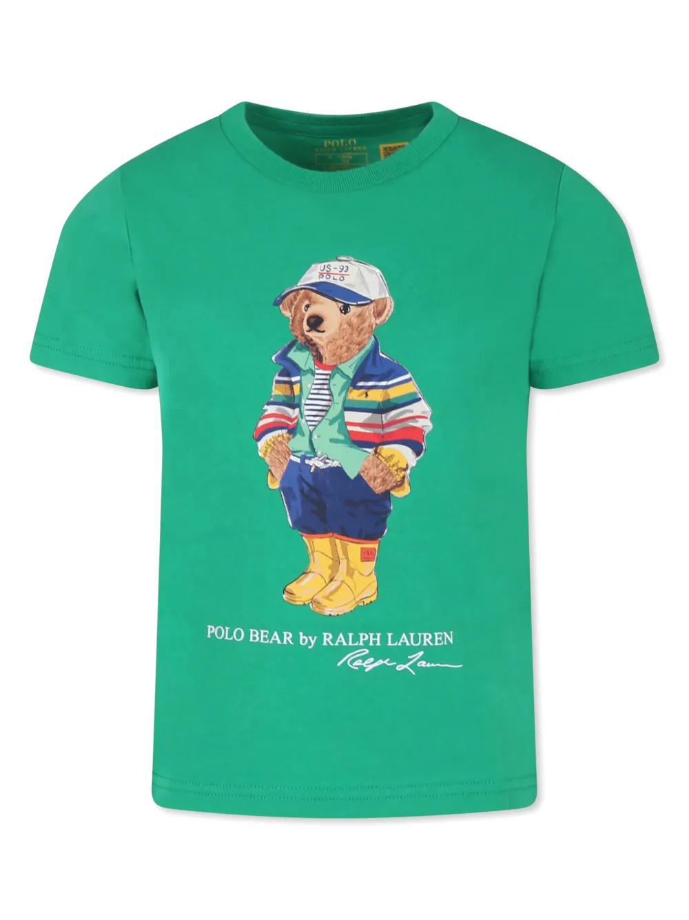 

Футболка Polo Bear POLO RALPH LAUREN KIDS, зеленый