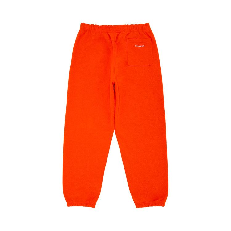 Спортивные брюки Supreme S Logo Sweatpant, Bright Orange — фото 2