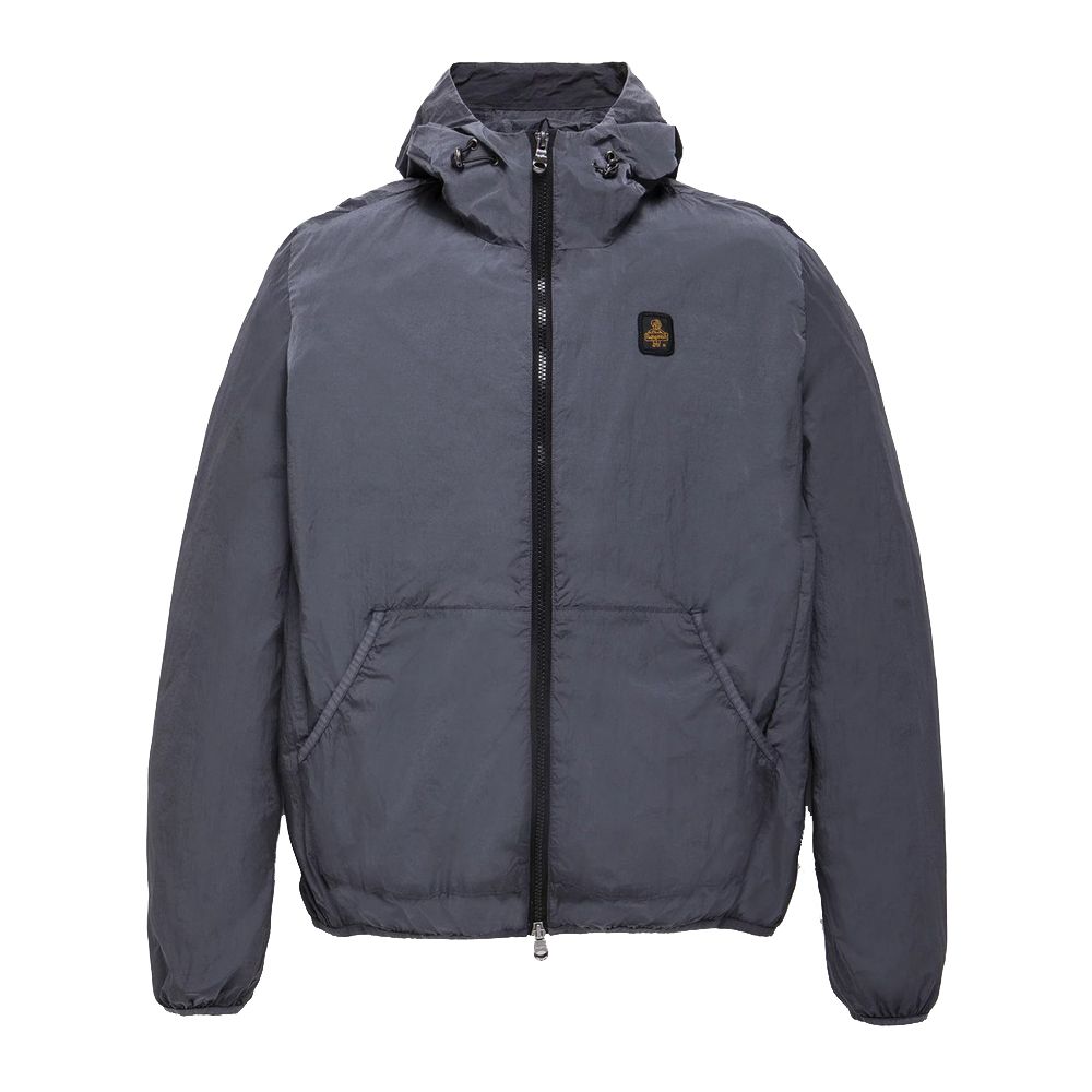 

Изысканная легкая мужская летняя куртка-бомбер Refrigiwear, серый