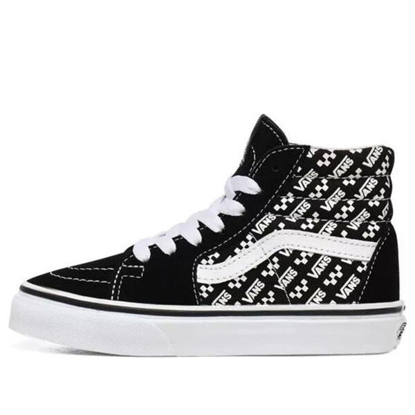 

Кроссовки sk8-hi kids black/white Vans, черный