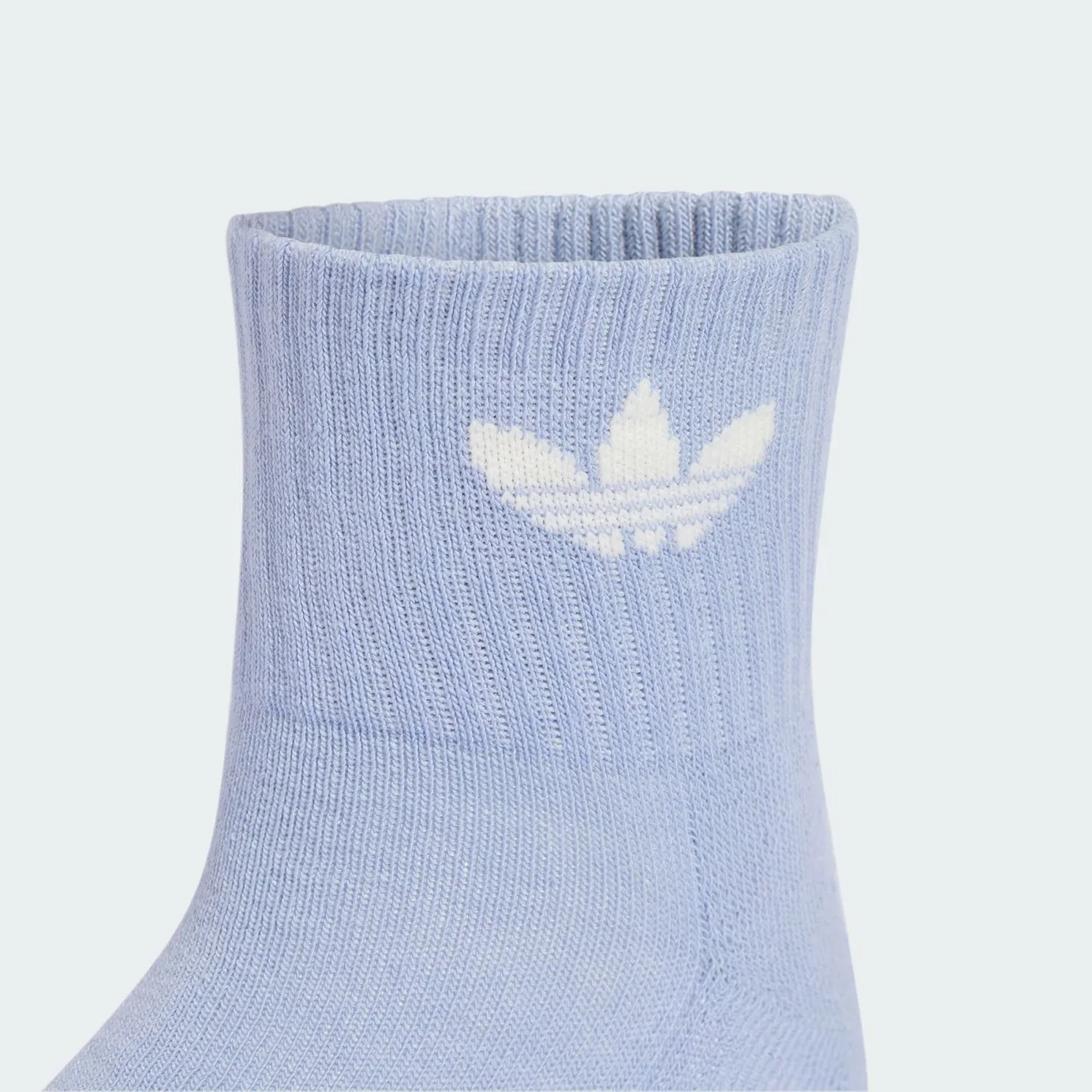 Носки Adidas Originals светло-бежевого, опалового и темно-розового цветов — фото 3