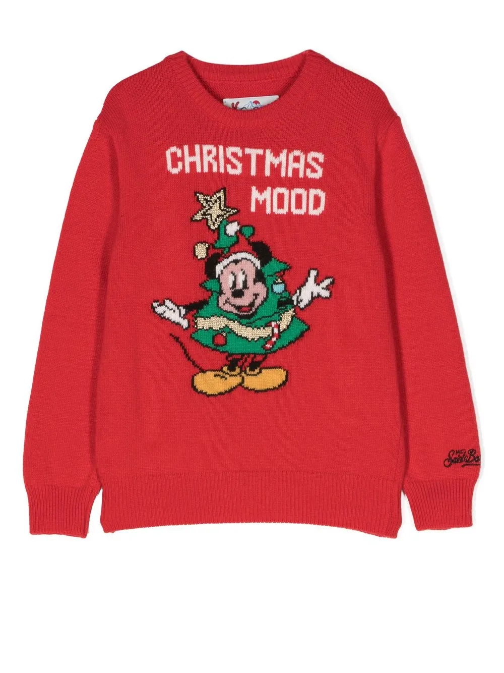 

Джемпер Mickey Santa MC2 Saint Barth Kids, красный