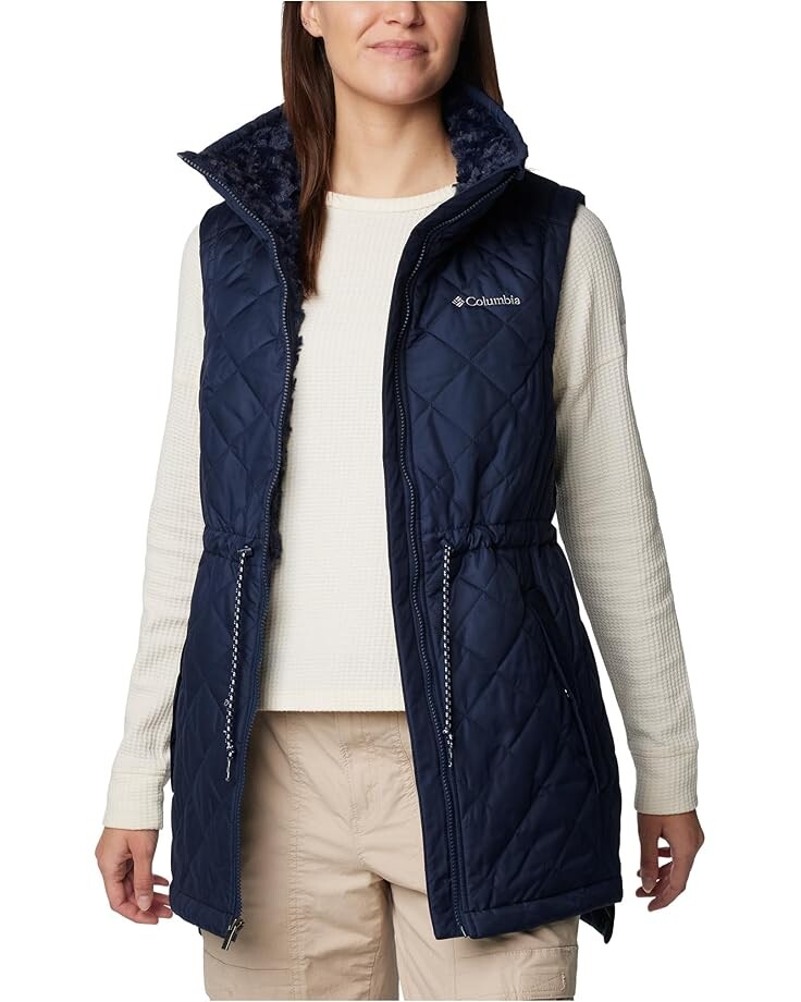 

Утепленный жилет Columbia Copper Crest II Mid Vest, темно-синий