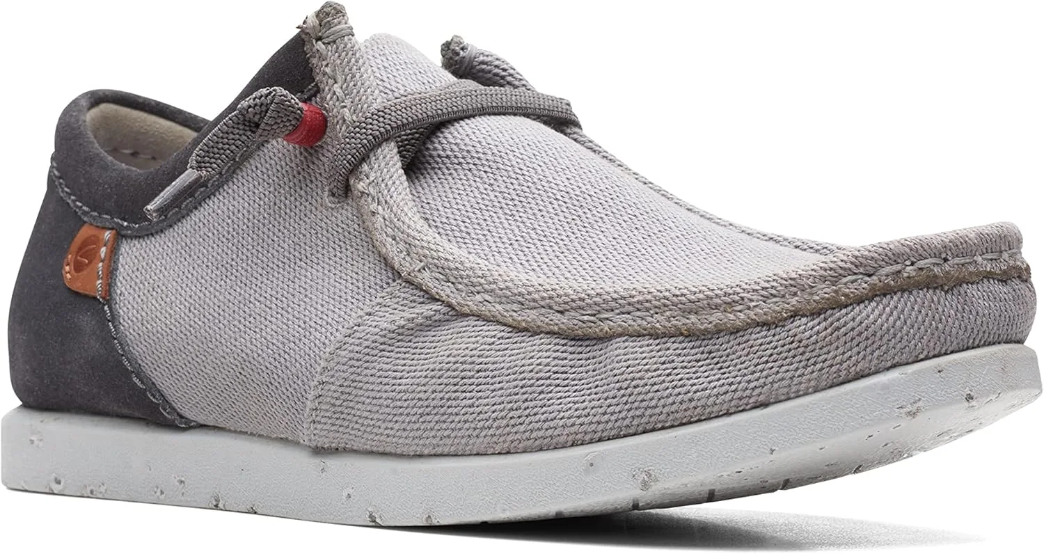 Мокасины Clarks Shacrelite Moc, серый/серый — фото 3