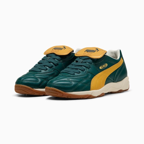 Кроссовки для больших детей King Indoor Puma, зеленый — фото 2
