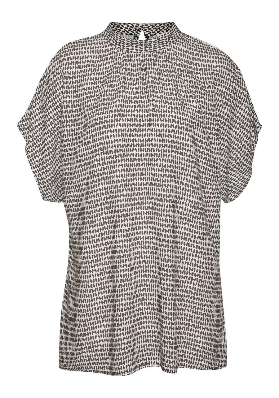

Блузка с коротким рукавом LASCANA Blouse, белый
