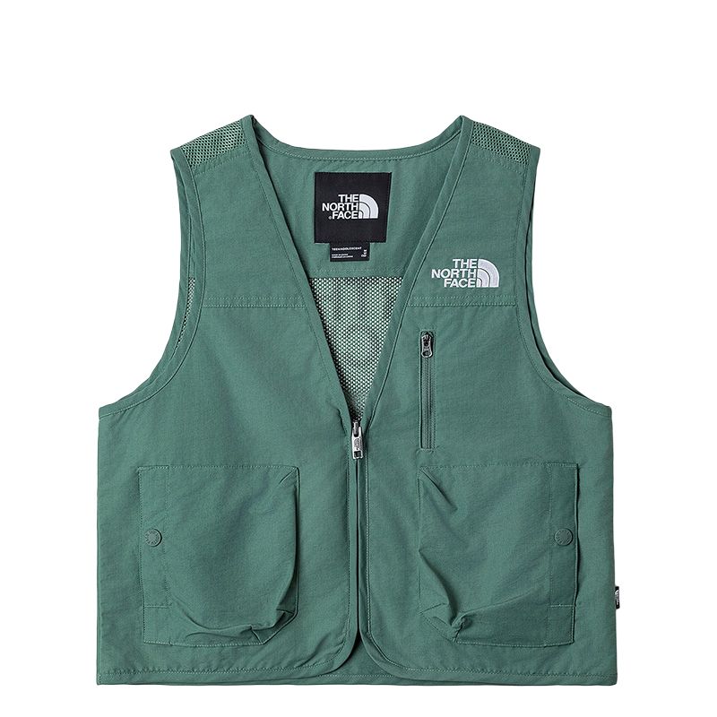 THE NORTH FACE Детский жилет Duck Green для детей от 3 до 7 лет