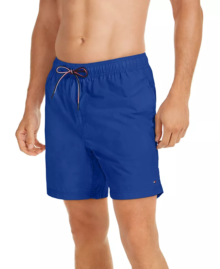 

Мужские однотонные плавки 7" Tommy Hilfiger, красный