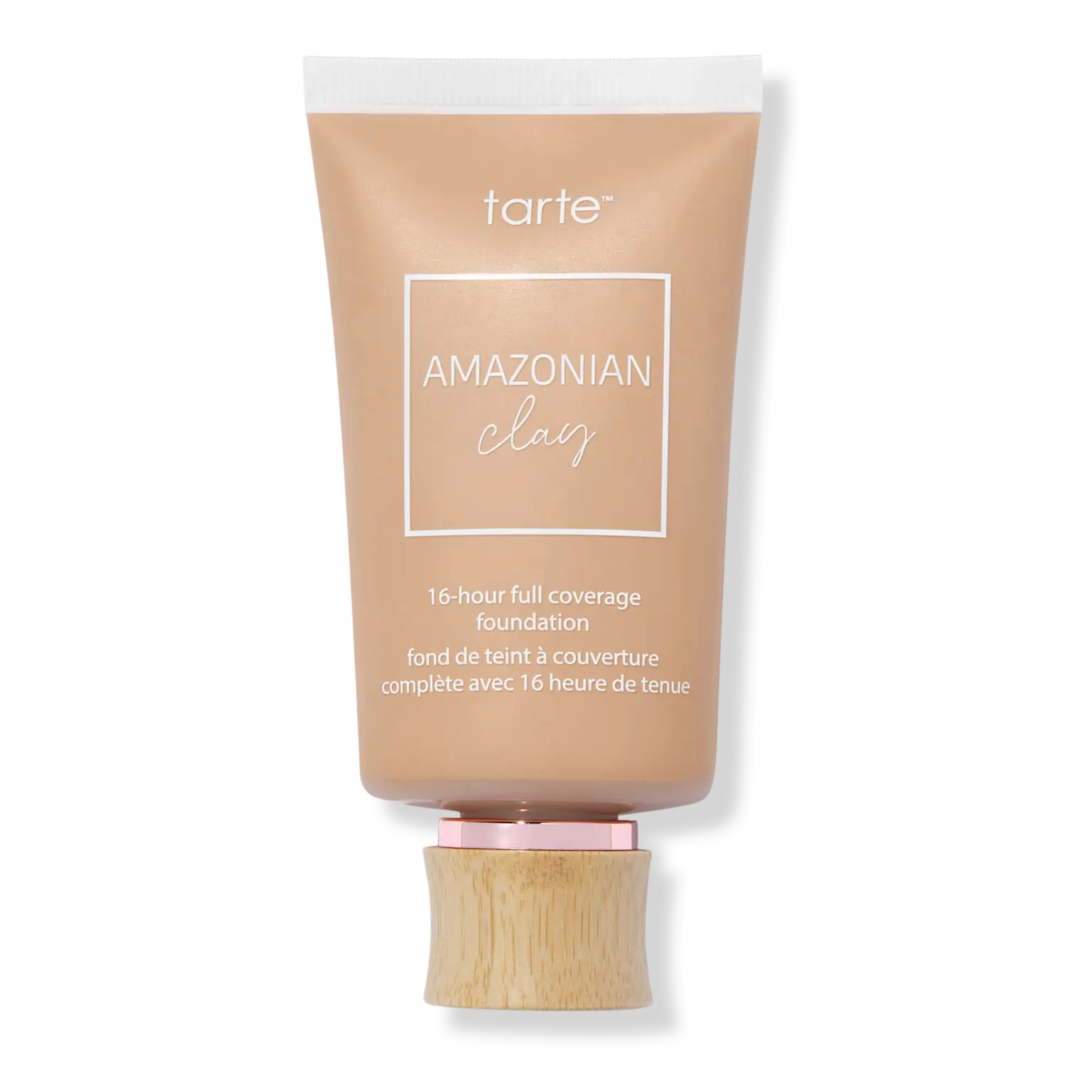 

Тональный крем с амазонской глиной, обеспечивающий 16-часовое покрытие. Tarte, 44G Tan Golden (tan skin with very warm, golden or olive undertones)