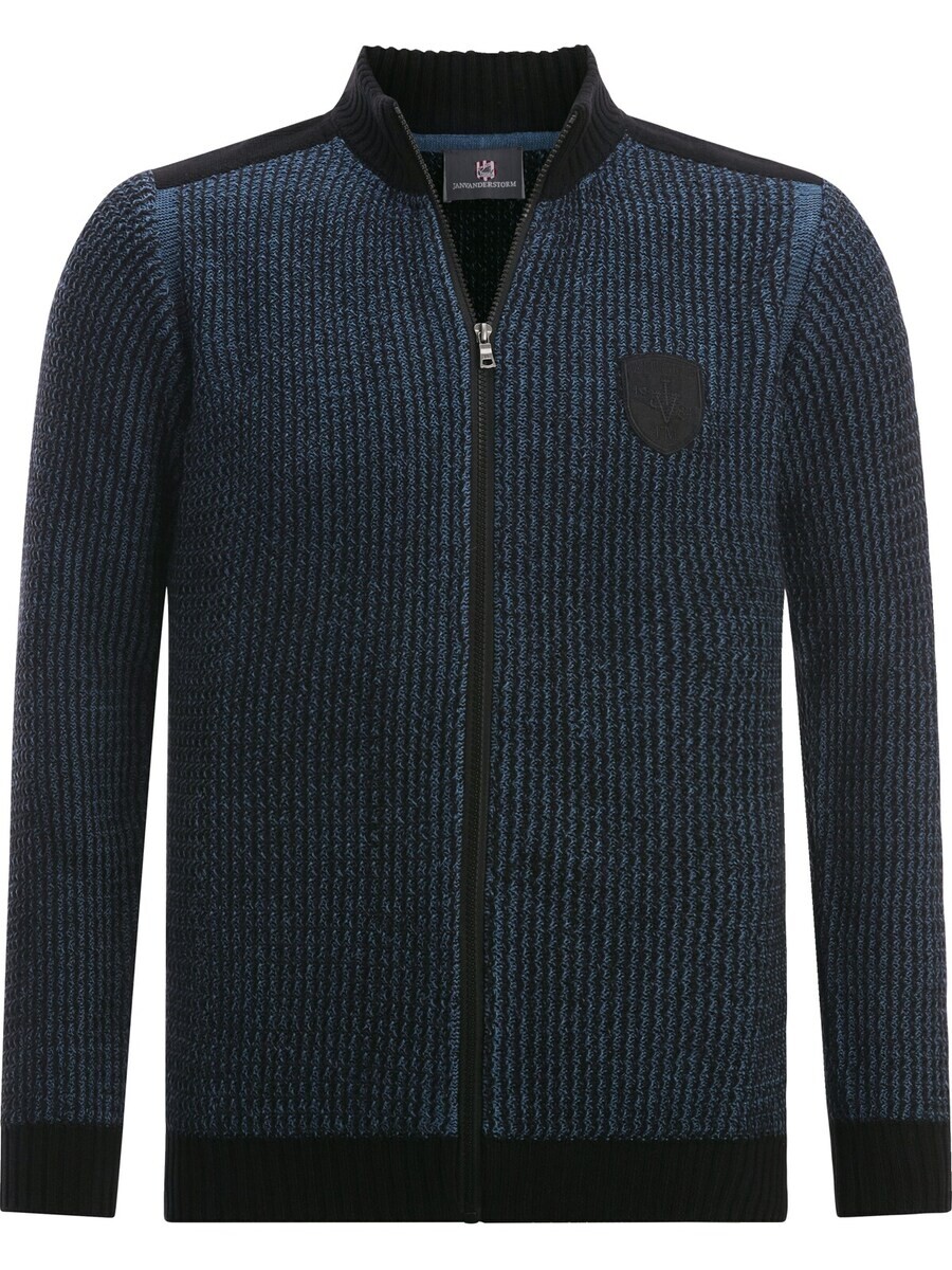 

Кардиган Jan Vanderstorm Knit Cardigan Halsten, цвет Blue/Navy