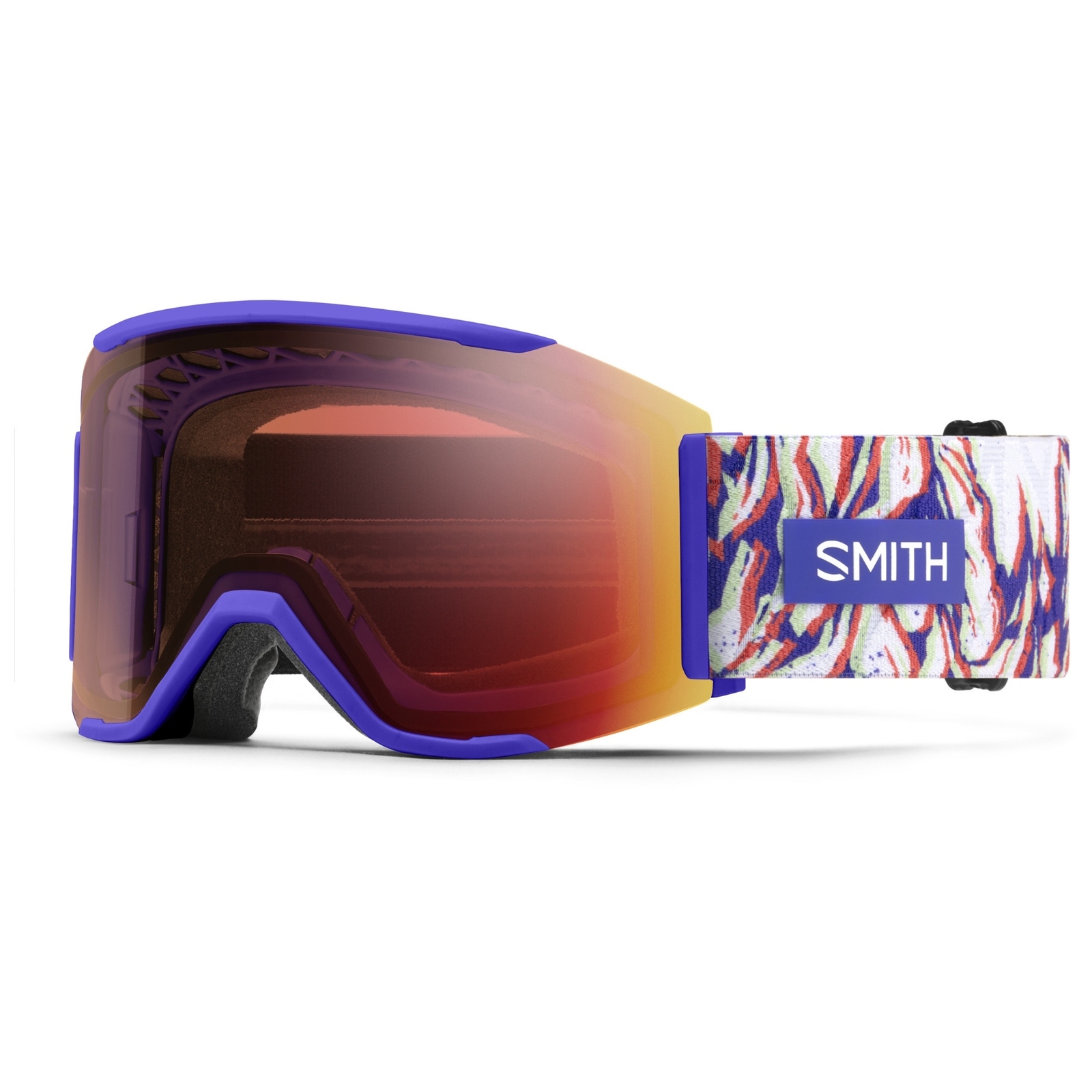 

Очки Smith Squad Mag Low Bridge Fit, Ultraviolet Peaking/Chromapop Pro Photochromic Red Mirror + Bonus Storm Amber Lens
