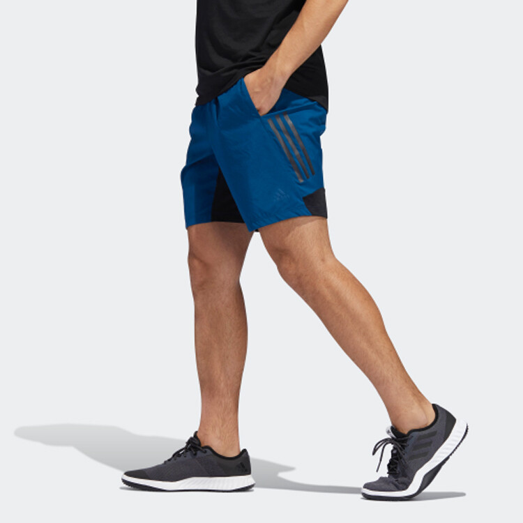 Повседневные шорты мужские индиго Adidas, индиго — фото 4