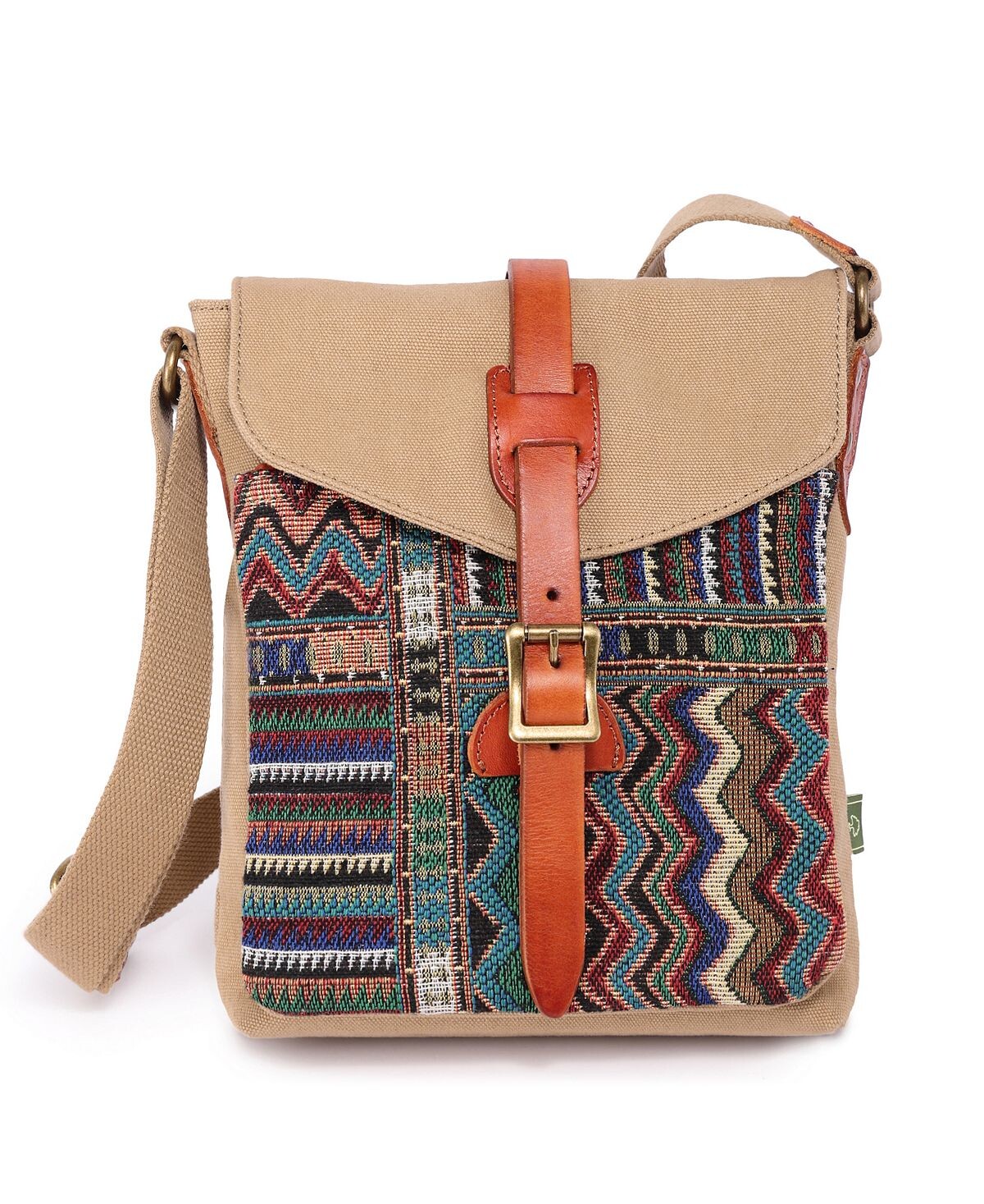 

Сумка через плечо из парусины Four Season TSD BRAND, хаки