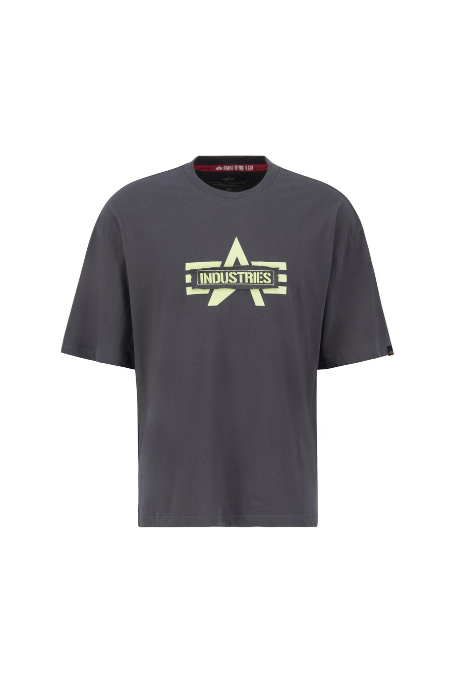 

Классическая футболка ALPHA INDUSTRIES Shirt, антрацит
