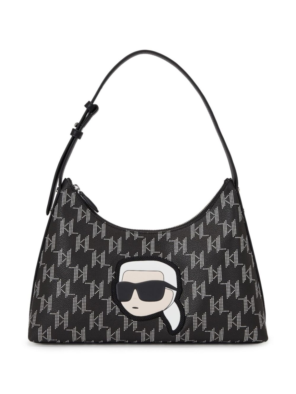 

Сумка на плечо Ikonik 2.0 с монограммой Karl Lagerfeld, черный