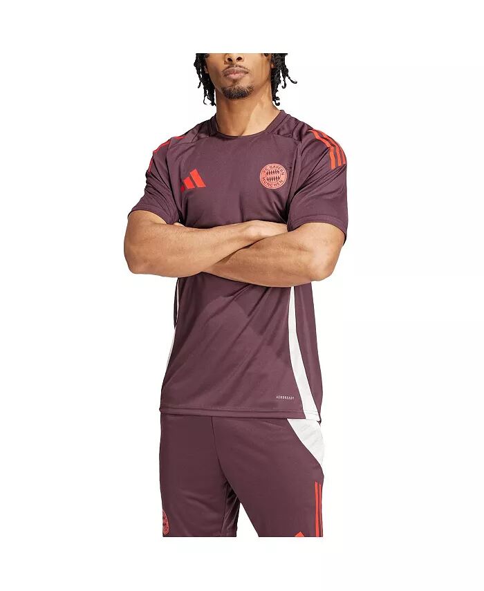 

Мужская бордовая тренировочная майка Bayern Munich 2024/25 AEROREADY adidas