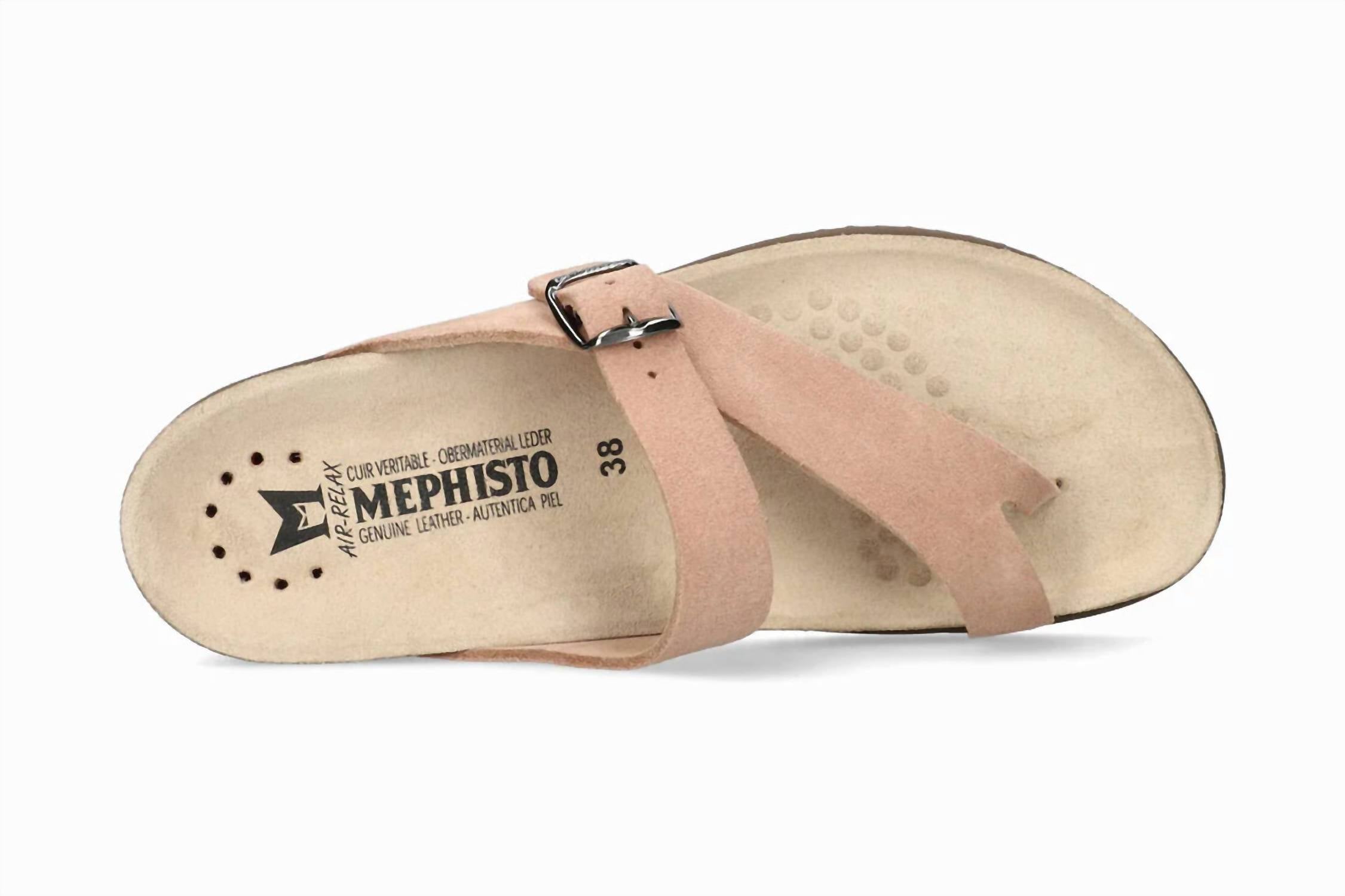 Women's Classic Helen Sandal In Old Pink MEPHISTO — фото 3