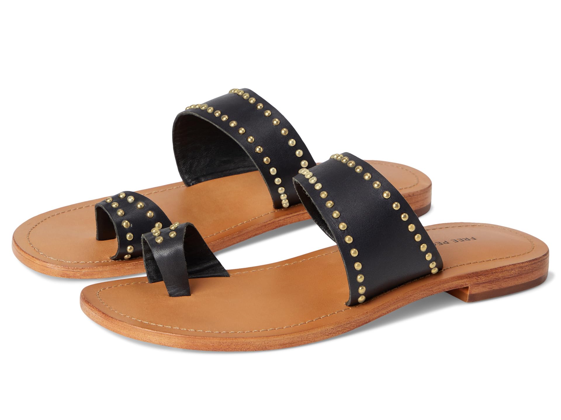Сандалии Free People Amelie Tiny Stud Sandals, черный