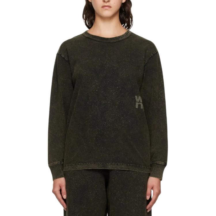 

Alexander Wang Футболка женская army green, Зеленый, Alexander Wang Футболка женская army green