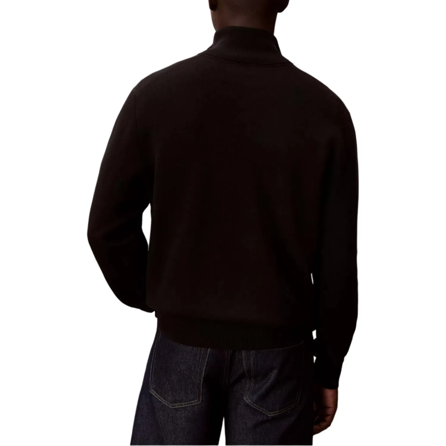 Свитер мужской водолазка Black Calvin Klein — фото 3