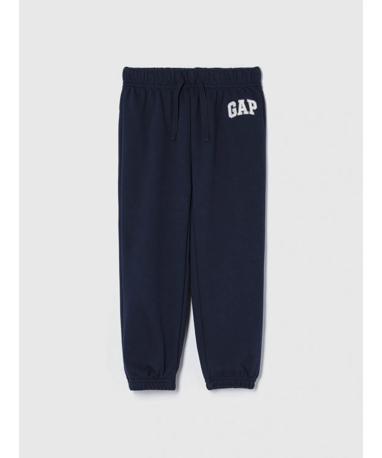 Детские джоггеры Gap с логотипом, из френч-терри, темно-синие