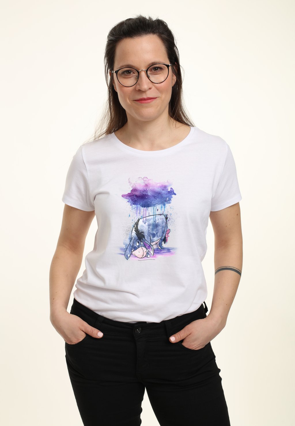 

Футболка с принтом DISNEY WINNIE THE POOH EEYORE Disney, белый