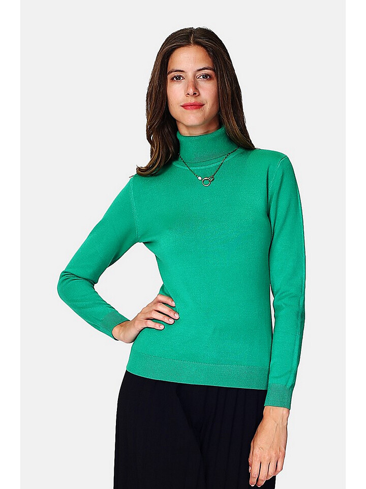 

Свитер William de Faye Rollkragen, зеленый