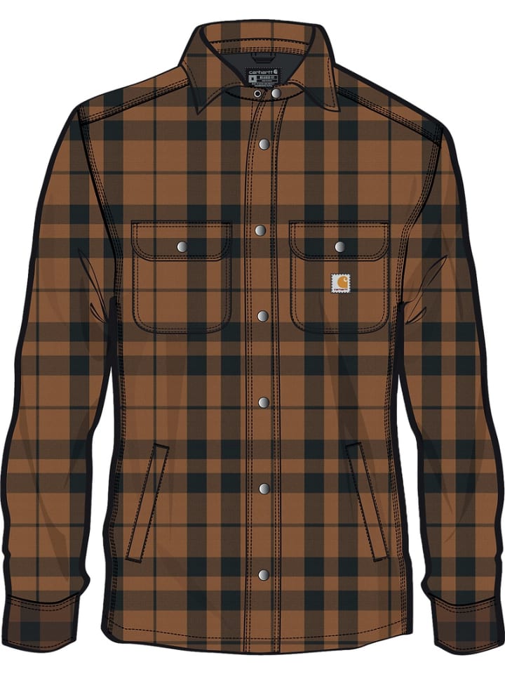 

Демисезонная куртка CARHARTT , коричневый