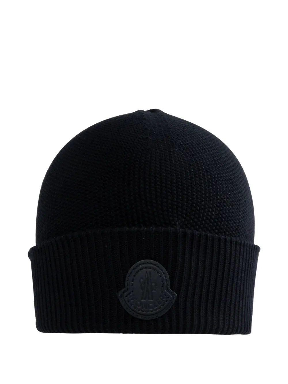 

Шапка бини из смесового кашемира MONCLER, синий