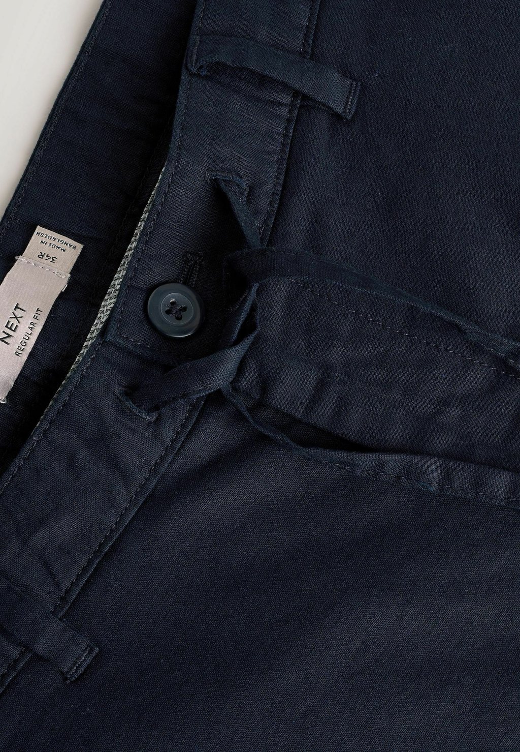 Чиносы REGULAR FIT Next, синий — фото 2