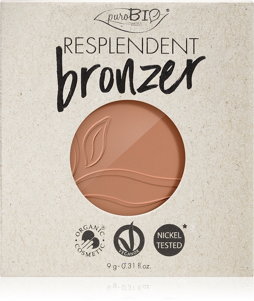 

Великолепная бронзирующая пудра-наполнитель Purobio Cosmetics, atspalvis 05 warm brown 9 гр