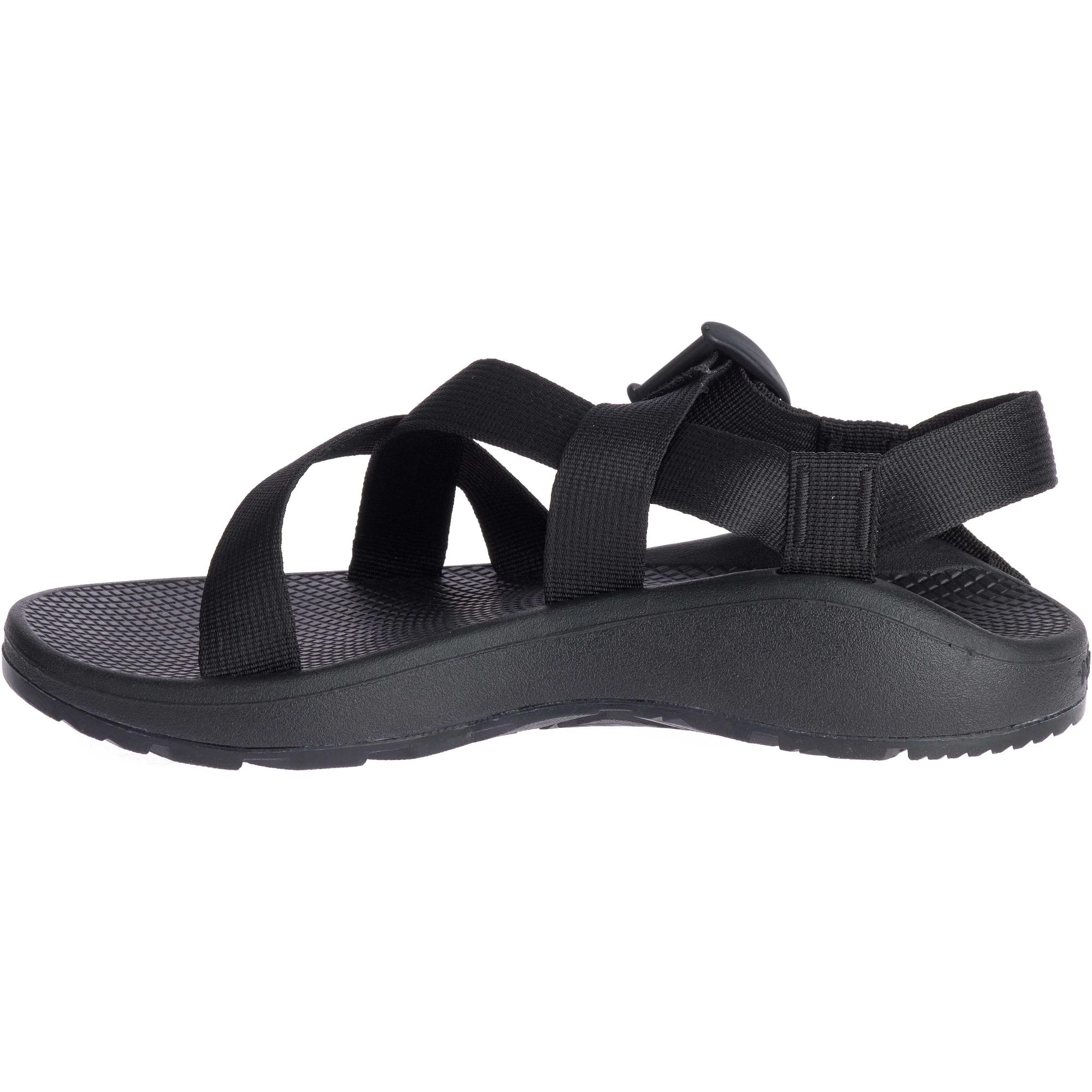 Мужские сандалии Z/Cloud с регулируемым ремешком и мягкой подкладкой Chaco, Solid Black — фото 3