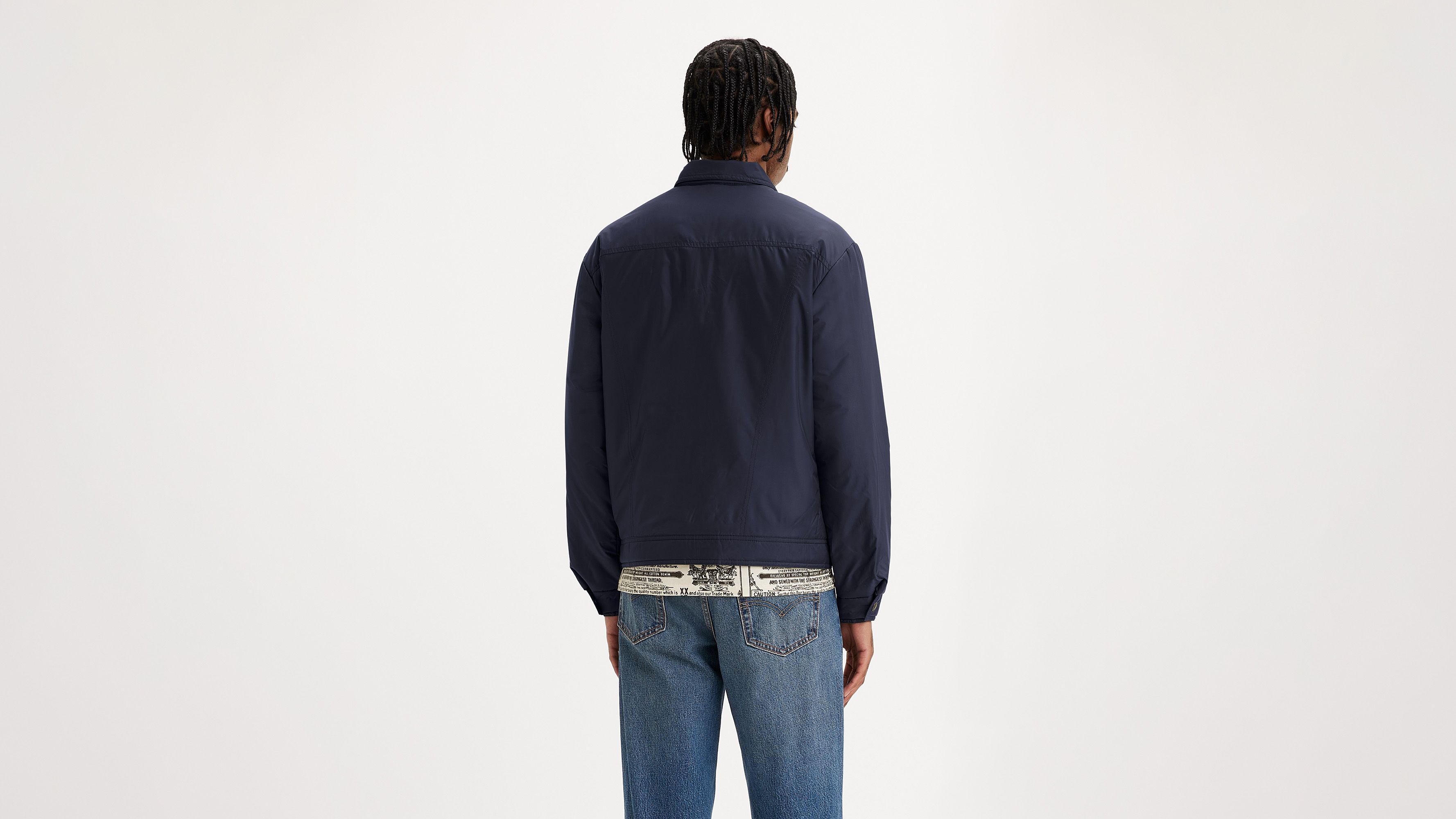 

Свободный крой утепленная куртка Trucker Levi's, цвет Peacoat - Blue