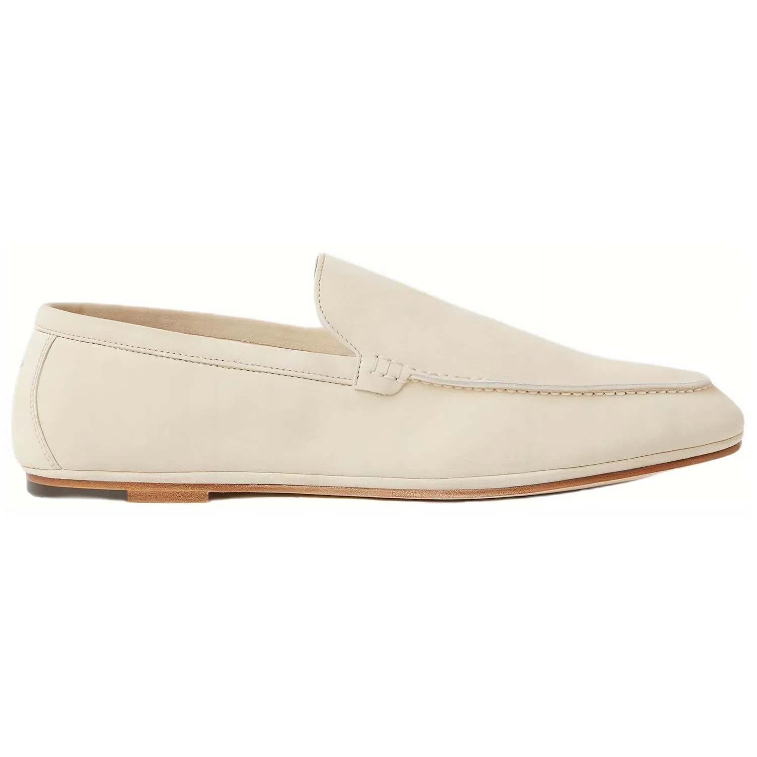 Casual кожаные туфли Loro Piana Yogurt — фото 3