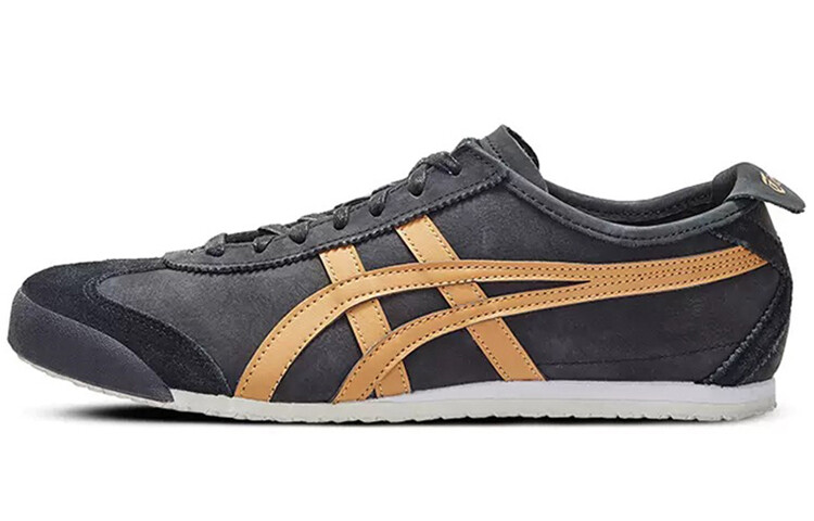 

Кроссовки Onitsuka Tiger Mexico 66 Black/Gold, Черный, Кроссовки Onitsuka Tiger Mexico 66 Black/Gold