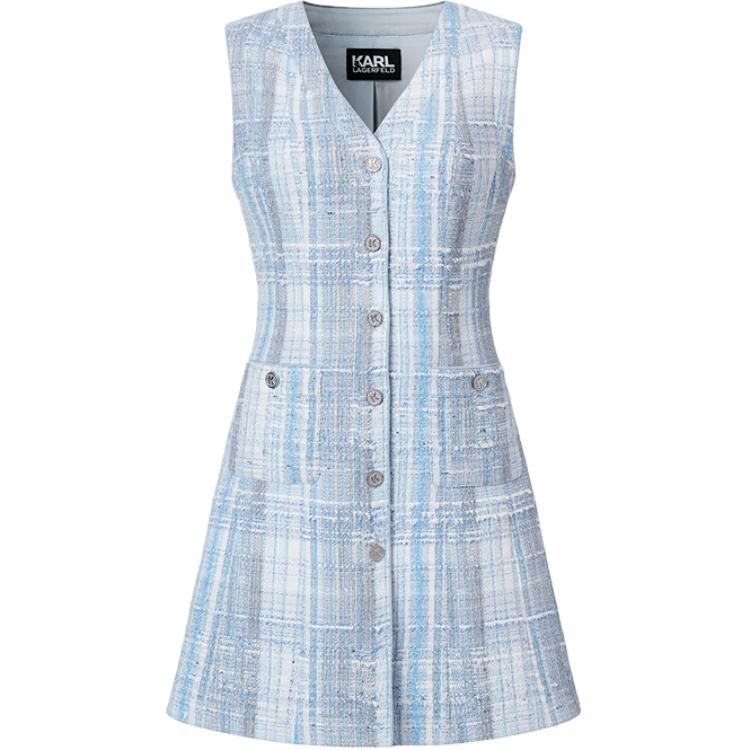 

Karl Lagerfeld SS25 платье без рукавов женское KARL LAGERFELD / Karl Lagerfeld Jeans, синий