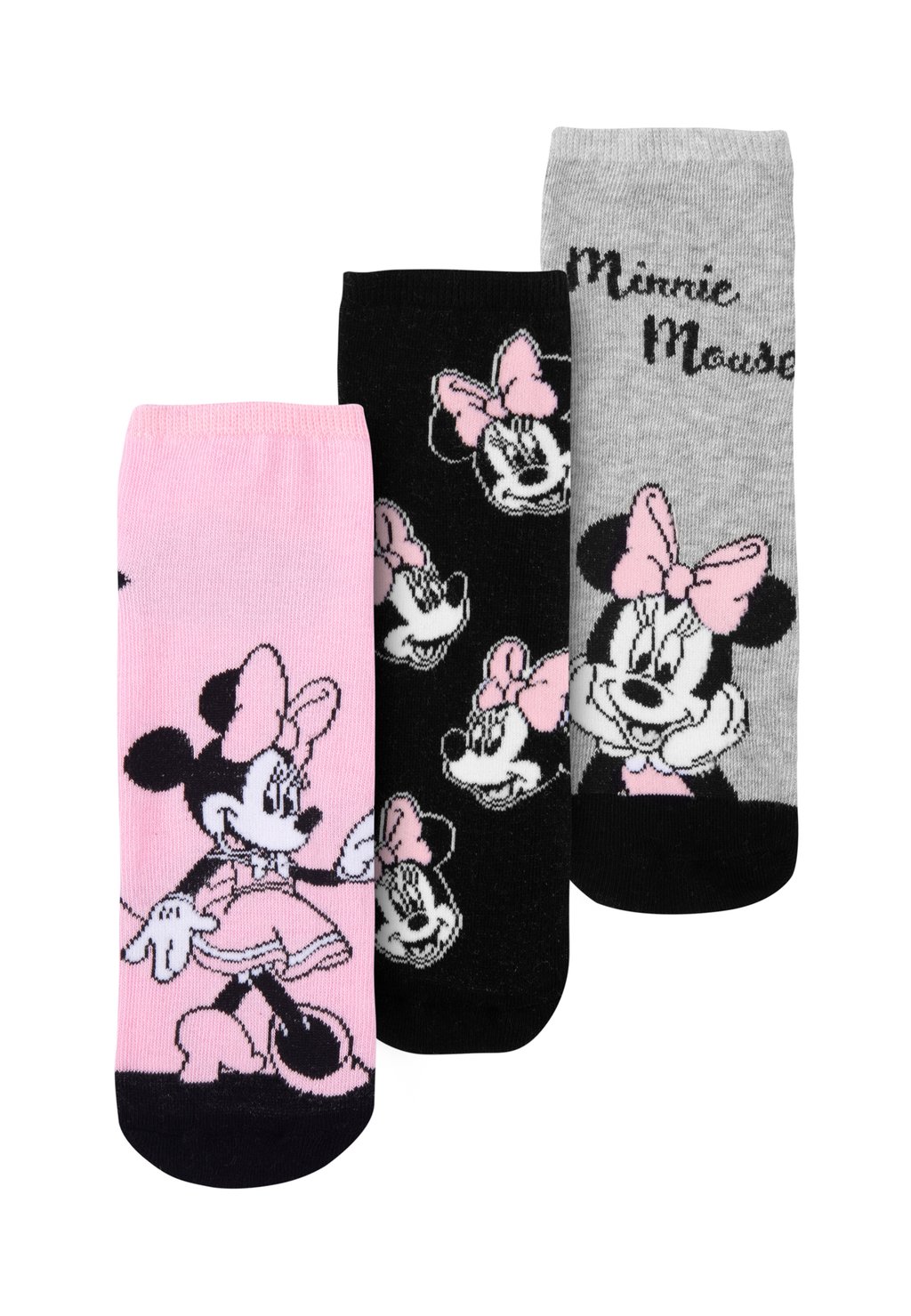 

Носки 3ER PACK MINNIE MOUSE SNEAKER Disney, фуксия