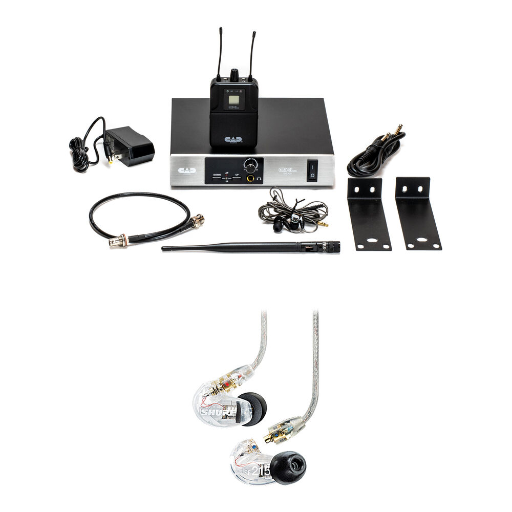 

CAD GXLIEM Single-Mix In-Ear Wireless Monitoring System Kit with