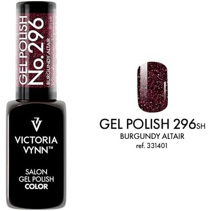 Гель-лак Victoria Vynn Color 296 Burgundy Altair UV/LED Soak Off 8 мл — фото 2