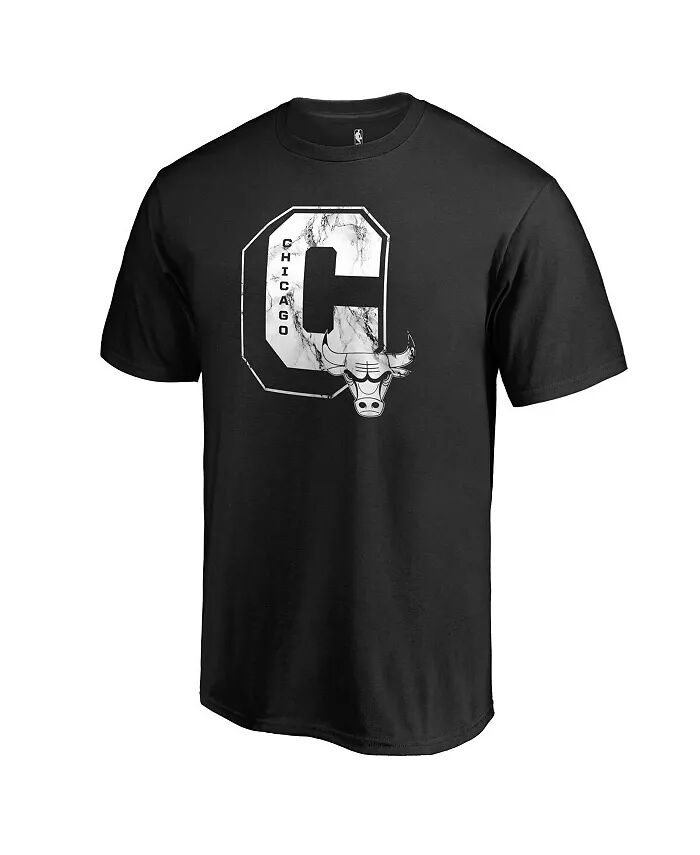 

Мужская черная футболка Chicago Bulls Letterman Fanatics
