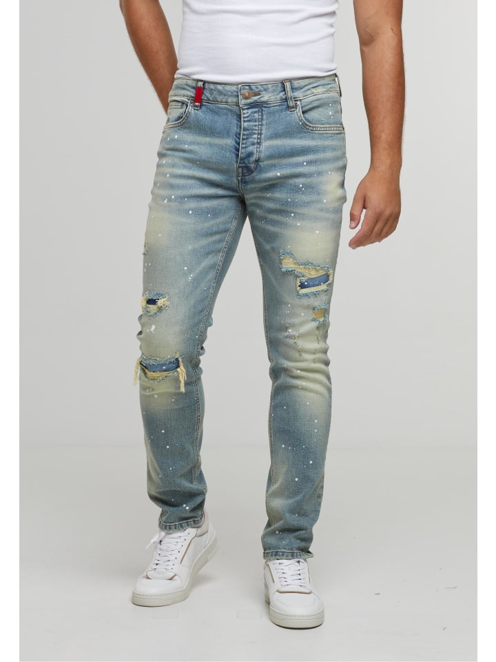 

Джинсы премиум-класса 2Y песочно-голубого цвета 2Y Premium