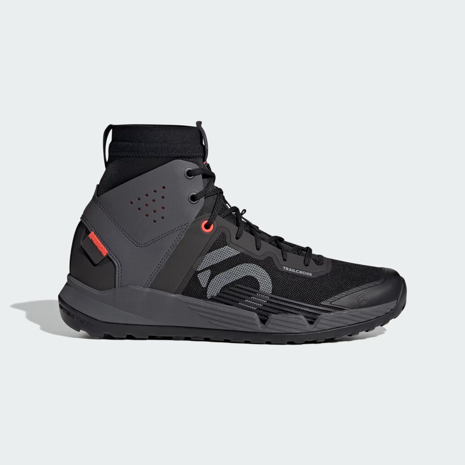 

Обувь для горного велосипеда Five Ten Trailcross Mid Pro Adidas, цвет Core Black/Grey Two/Solar Red