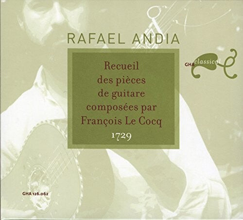 

CD диск Andia, Rafael: Cocq, F.L. : Pieces Pour Guitare