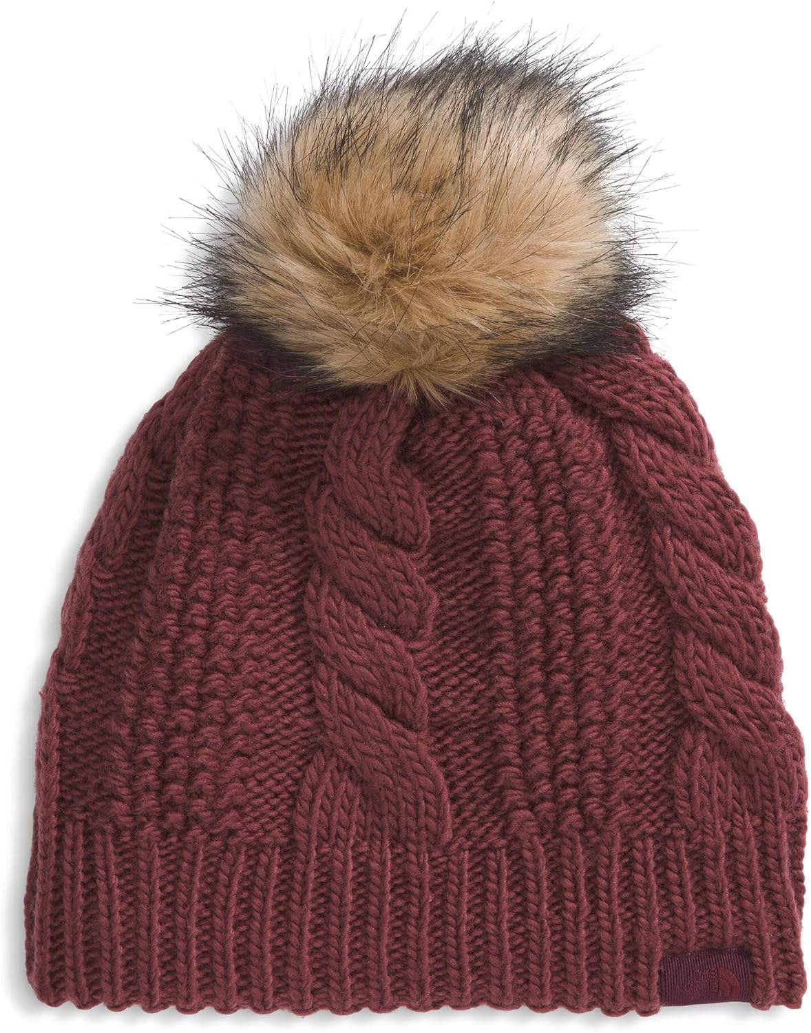 

Женская шапка с мехом и помпоном The North Face Oh Mega Fur, Sumac