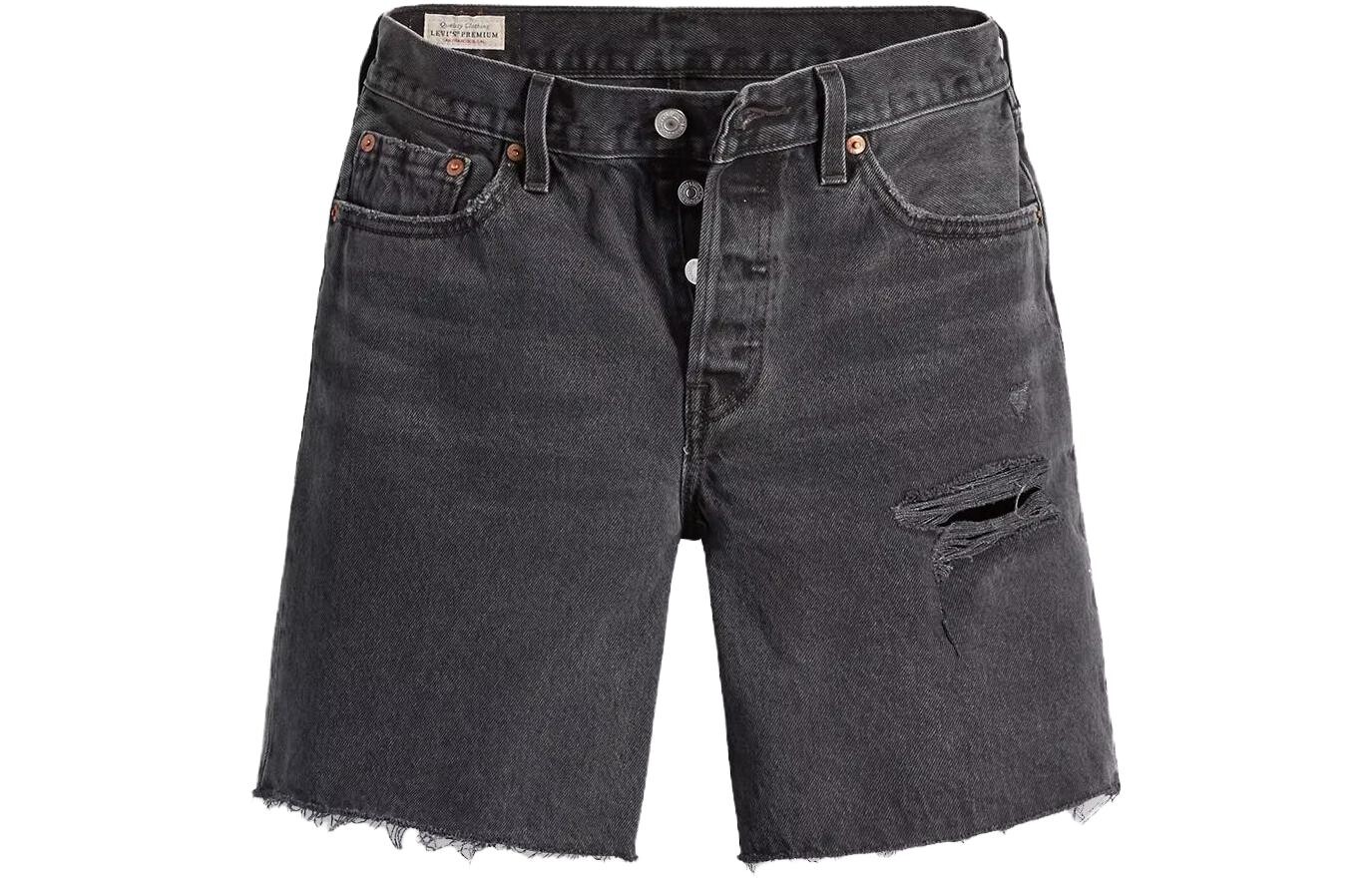 

Джинсовые шорты женские серые Levi’S