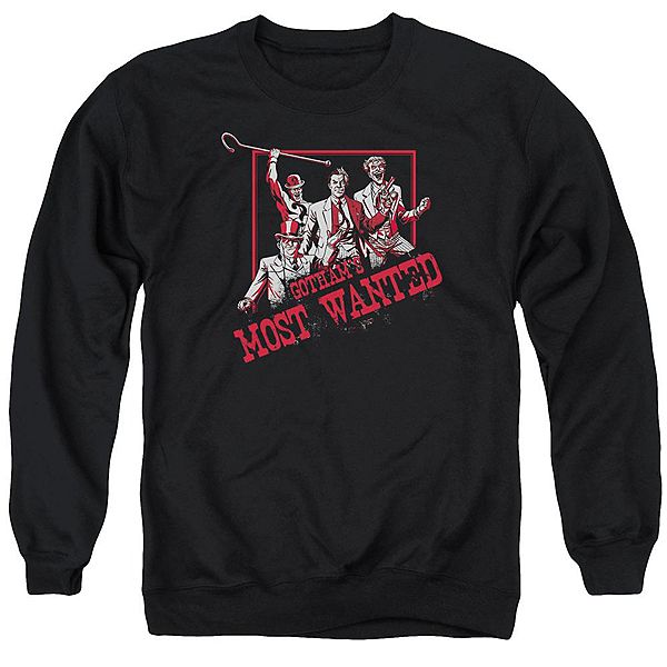 

Толстовка с круглым вырезом для взрослых "Бэтмен: Самый разыскиваемый в Готэме" Licensed Character