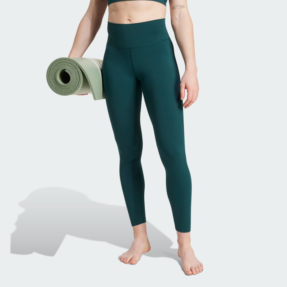 

Леггинсы Adidas All Me 7/8 Leggings, цвет Aurora Ivy/Aurora Ivy