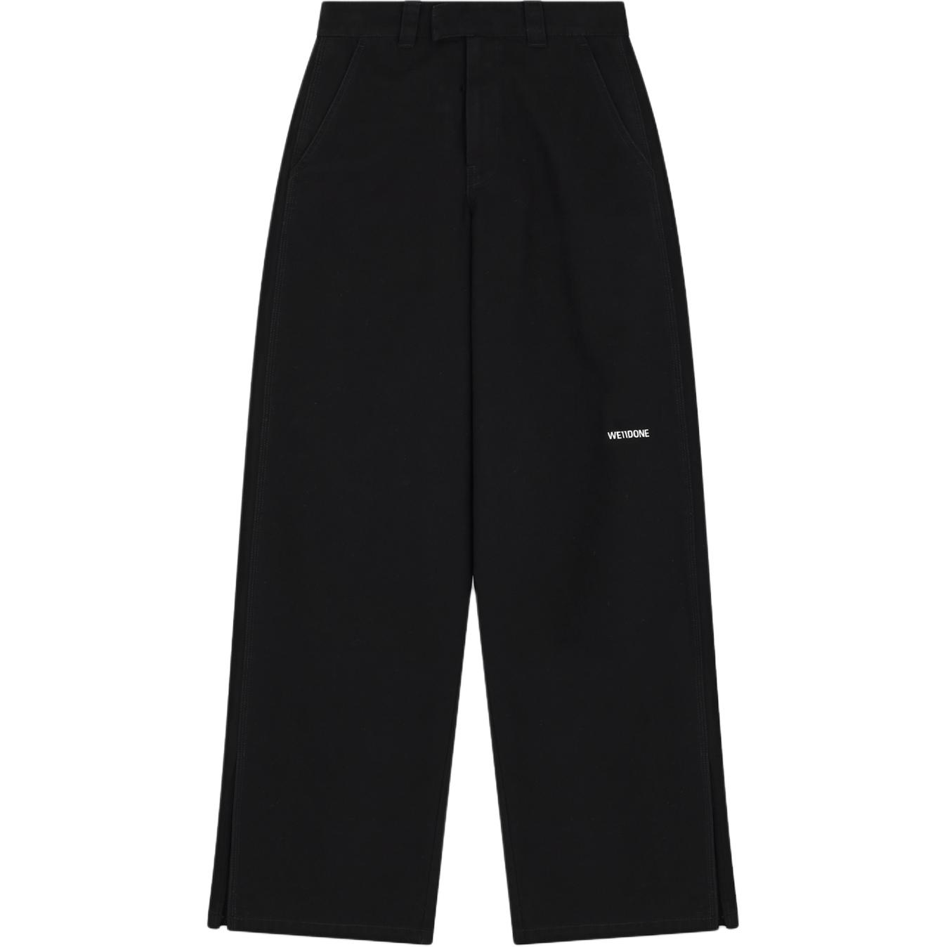 

WE11DONE Женские повседневные брюки черного цвета