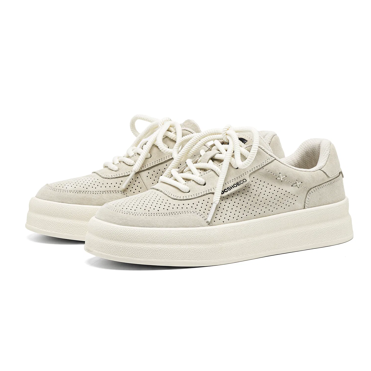 Кеды для скейтбординга низкие белые DCSHOES — фото 4